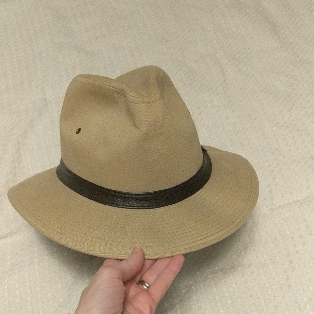 Mallory by Stetson Tan Fedora Hat - Picture 2 of 8